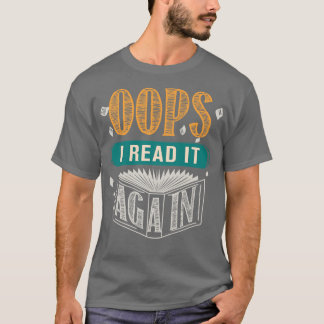 Lesen Sie es wieder Buch Lover Geschenke Librarian T-Shirt