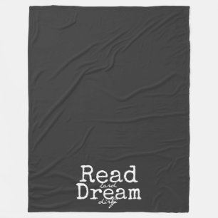 Lesen Sie harte schmutzige Fleece-Traumdecke Fleecedecke
