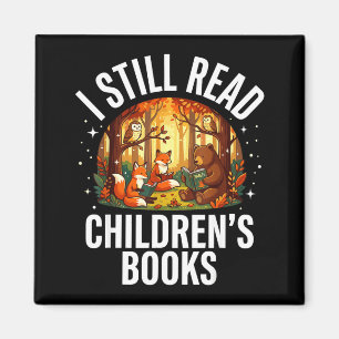 Lesen Sie Kinderbücher - Waldtier Eulenbuch Magnet