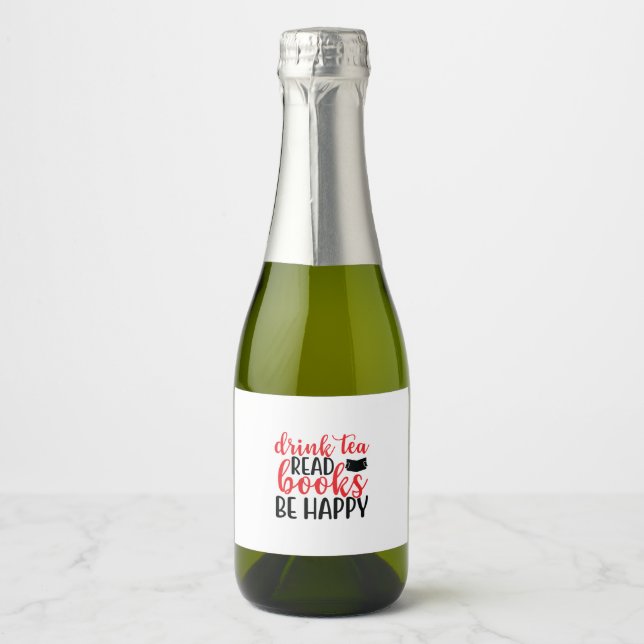 Lesen Sie Kunst Drink Tee Lesen Sie Bücher sind gl (Vorderseite)