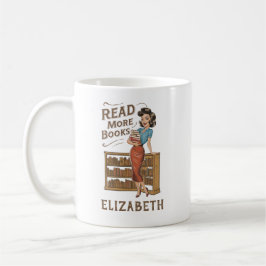 Lesen Sie mehr Bücher Buchungsangebot für lange Ze Kaffeetasse