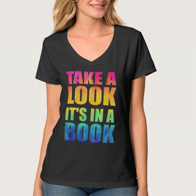 Lesen Sie mehr Bücher Englisch Lehrer Schule Lesen T-Shirt (Vorderseite)