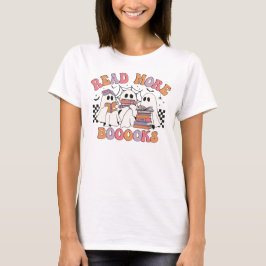 Lesen Sie mehr Bücher Lehrerin Halloween T-Shirt