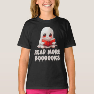 Lesen Sie mehr Bücher, Niedliches Ghost-Lesen T-Shirt