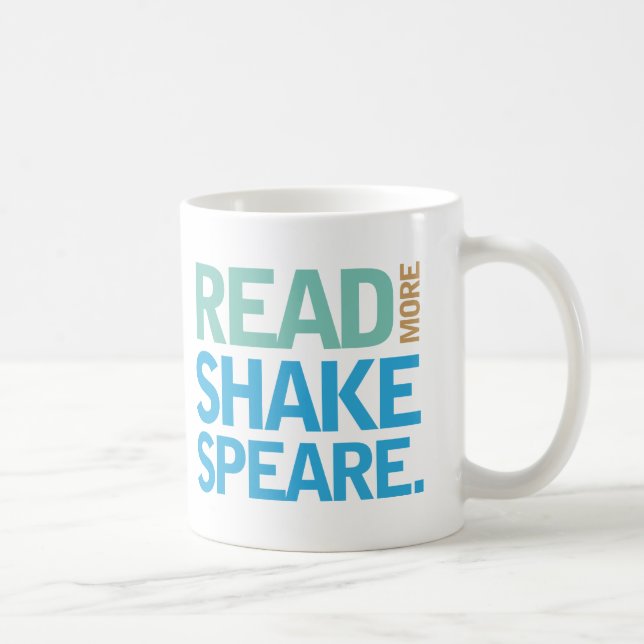 Lesen Sie mehr Shakespeare Kaffeetasse (Rechts)