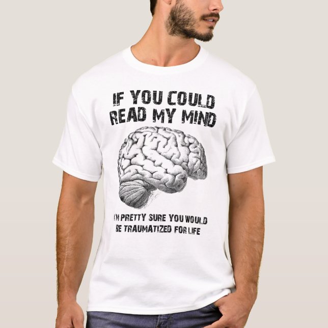 Lesen Sie mein Sinneslustiges Shirt (Vorderseite)
