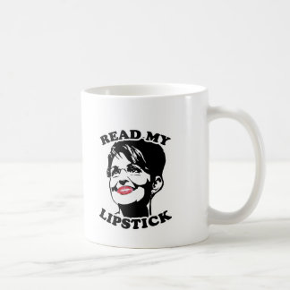 Lesen Sie meinen Lippenstift Kaffeetasse
