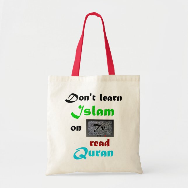 Lesen Sie Quran für das Lernen des Islams Tragetasche (Vorne)