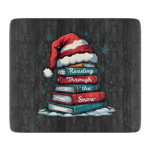 Lesen Sie Thru Schnee Reading Weihnachtslieder Schneidebrett