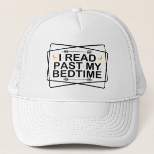 Lesen Sie Zitat, lustig, ich lese meine Bedzeit Truckerkappe