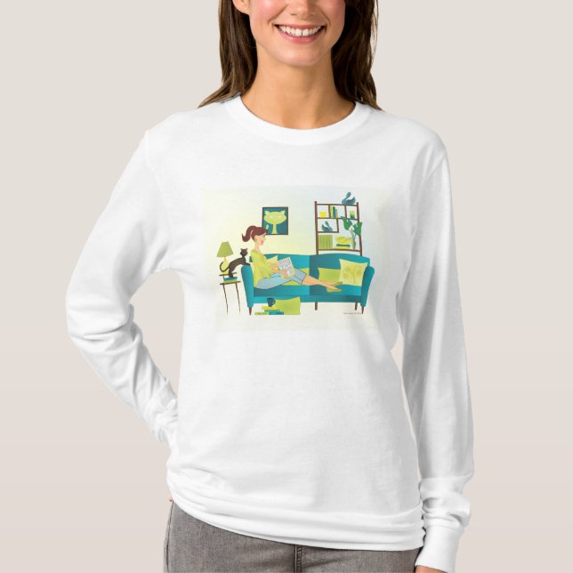 Lesen T-Shirt (Vorderseite)