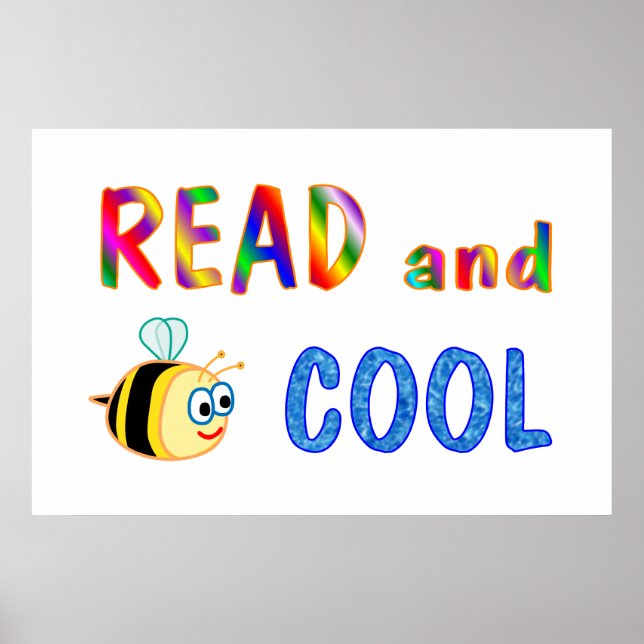 LESEN UND COOL POSTER (Vorne)