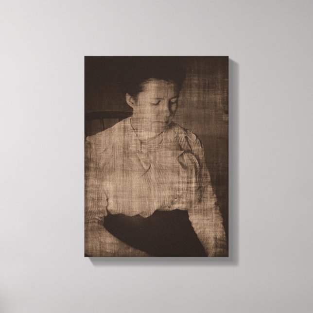 Lesen Vintag Leinwanddruck (Vorderseite)