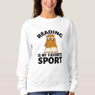Lesen von Büchern ist mein Lieblingssport Sweatshirt