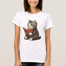 Lesen von Cat-Shirt, Katzen-Lover-Shirt reserviere T-Shirt