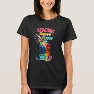 Lesen von Farben unsere Welt (goldene Aura) Sommer T-Shirt