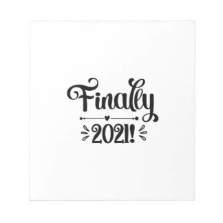 Lesen von Kunst FInally 2021 Notizblock