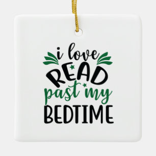 Lesen von Kunst I Liebe Lesen Sie meine Zeit Keramikornament