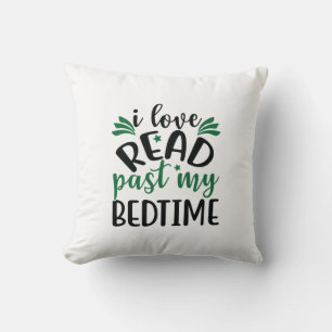Lesen von Kunst I Liebe Lesen Sie meine Zeit Kissen