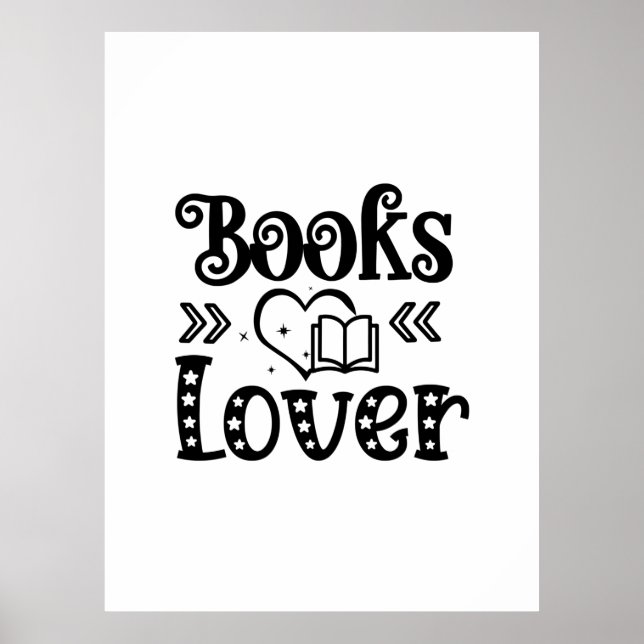 Lesen von Kunstbüchern Lover Poster (Vorne)