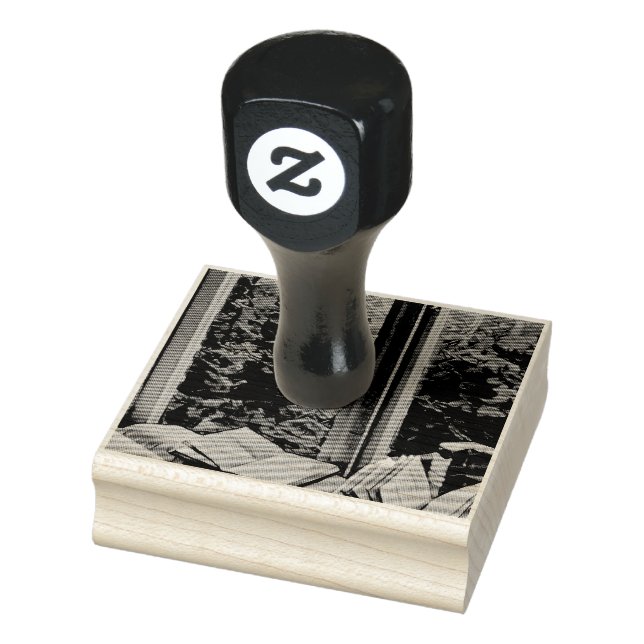 Lesen von Kunstwerken Gummistempel (Stempel)