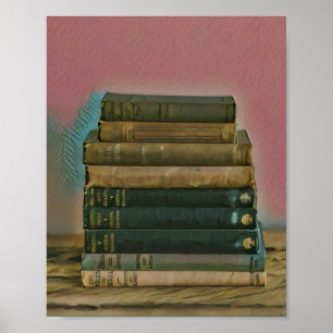 Lesen von Kunstwerken Poster