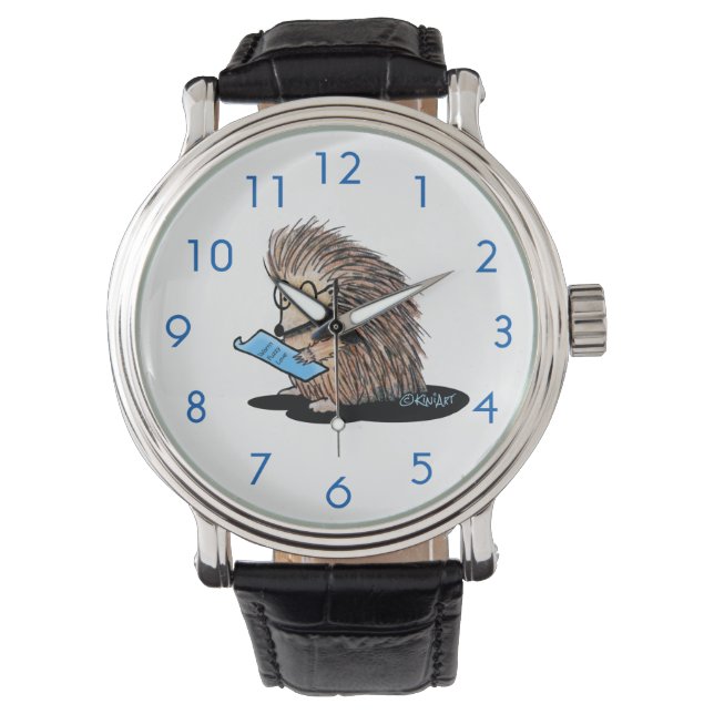 Lesen von Porcupine Armbanduhr (Vorderseite)