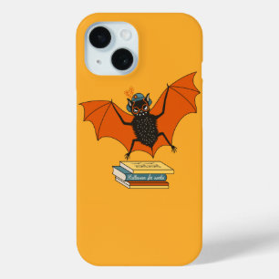 Lesende Fledermaus Whimsical Bibliothekar mit Bü Case-Mate iPhone Hülle