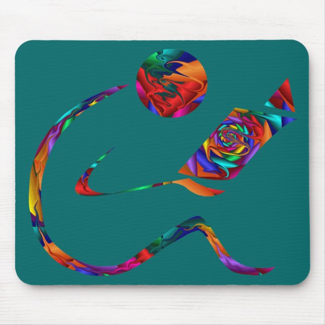 Leser-Fantasie Mousepad (Vorne)