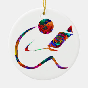 Leser - Fantasie-Verzierung Keramikornament