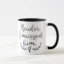 Leser Janes Eyre I verheiratet er Tasse