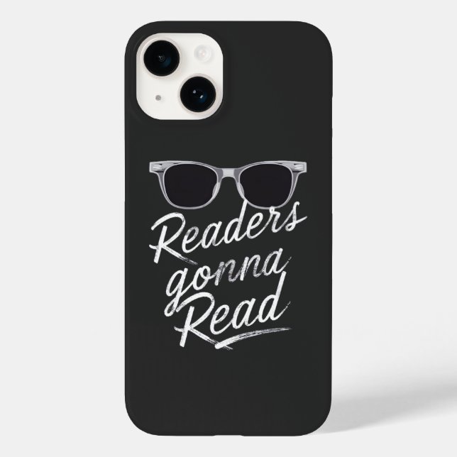 Leser lesen Funny Book Reading Case-Mate iPhone 14 Hülle (Rückseite)