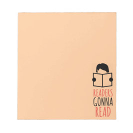 Leser lesen Notepad Notizblock