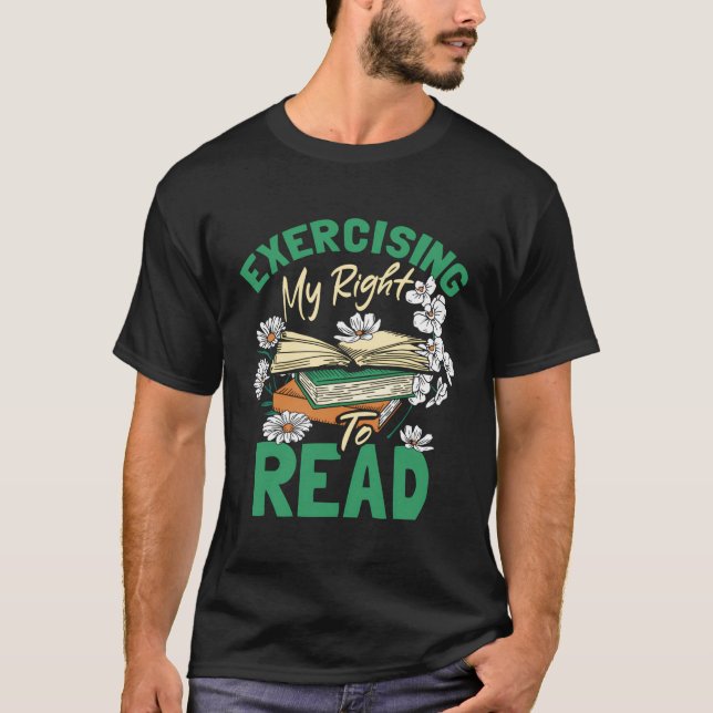 Leser verbotener Bücher T-Shirt (Vorderseite)
