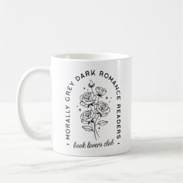 Leser von dunkler Romantik, moralisch-graue Buchli Kaffeetasse