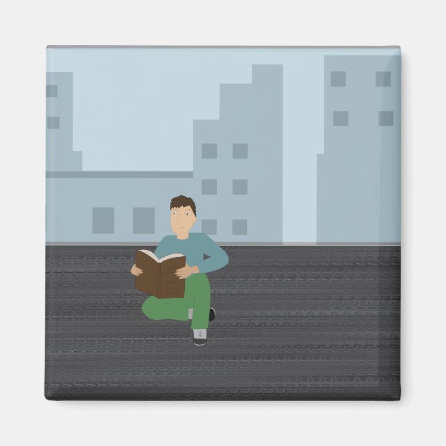 Leserboy - Magnet (Vorne)