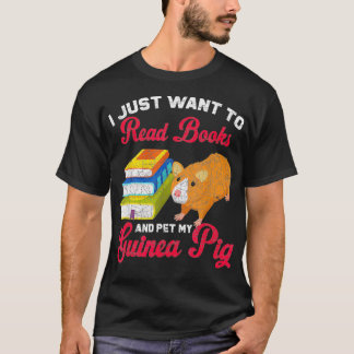 Leserbuch Ruhestätte Besitzer Guinea Pig_1 T-Shirt
