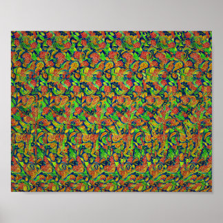 Leserfrosch - Versteckter 3D-Druck Poster