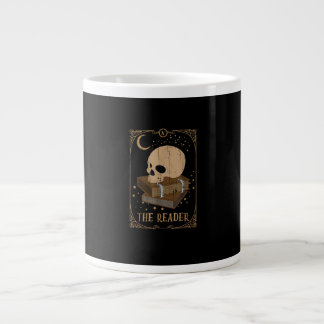 Leserkarte Pagan Goblincore Goth Okkult Buch Jumbo-Tasse