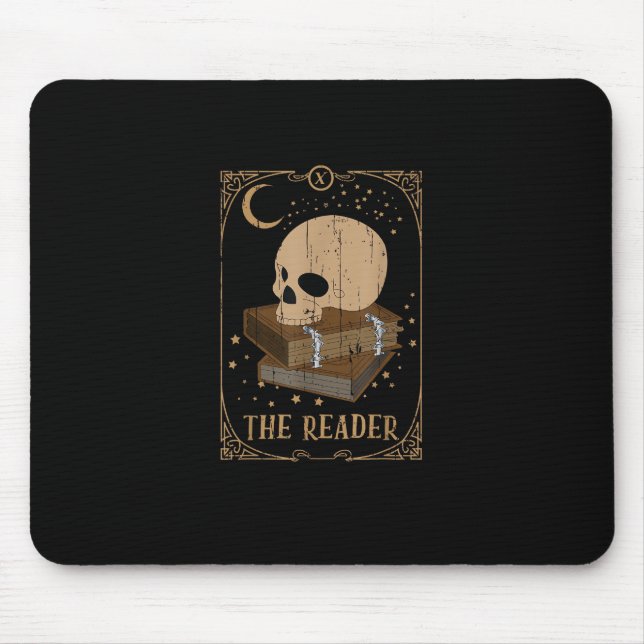 Leserkarte Pagan Goblincore Goth Okkult Buch Mousepad (Vorne)