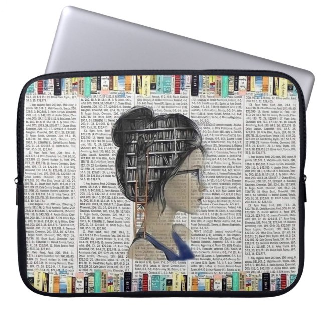 Leserparadies Laptopschutzhülle (Vorderseite)