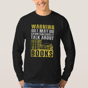 Lesesprüche für Leser Buch Nerd Bibliothek Lesen T-Shirt