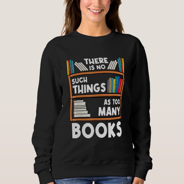 Lesestoff Sweatshirt (Vorderseite)