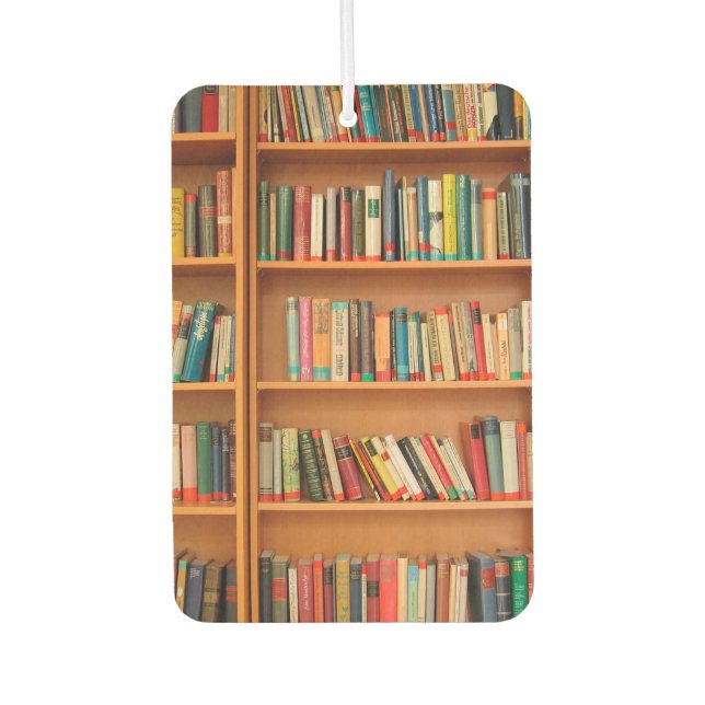 Lesewortlesung der virtuellen Bibliothek Autolufterfrischer (Vorderseite)