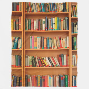Lesewortlesung der virtuellen Bibliothek Fleecedecke