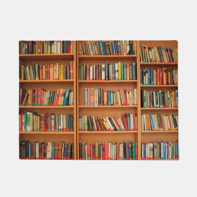 Lesewortlesung der virtuellen Bibliothek Fußmatte (Vorderseite)