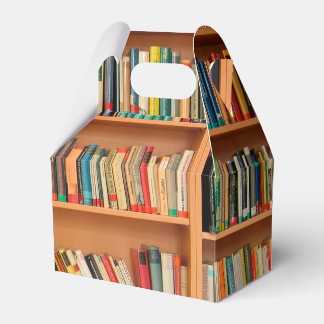 Lesewortlesung der virtuellen Bibliothek Geschenkschachtel (Vorderseite)