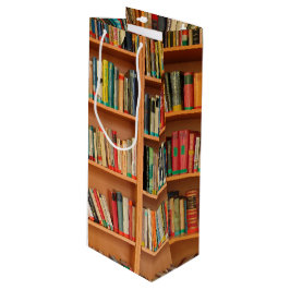 Lesewortlesung der virtuellen Bibliothek Geschenktüte Für Weinflaschen