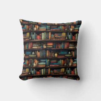 Lesewortlesung der virtuellen Bibliothek Kissen