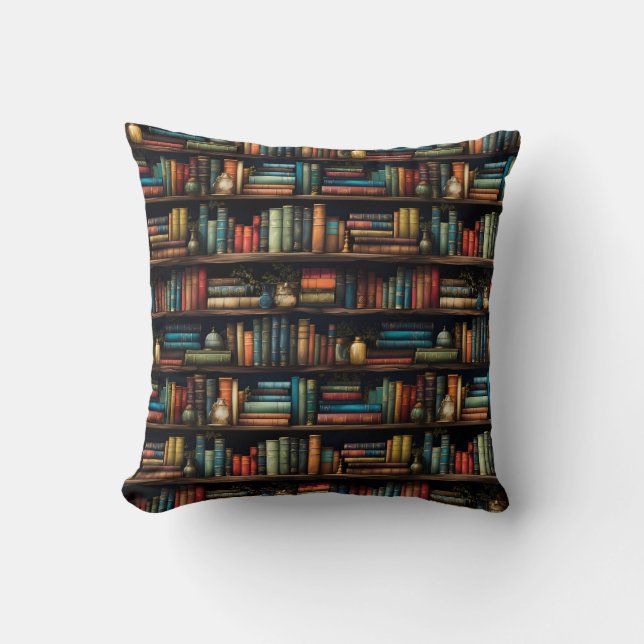 Lesewortlesung der virtuellen Bibliothek Kissen (Vorderseite)